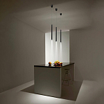 Подвсеной светильник светодиодный металлический цилиндрической формы Высота 30см Trumpet tube варинант исполнения - 5 | Loft Concept в Брянске