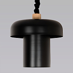 Подвесной светильник с черным металлическим плафоном Capability варинант исполнения - 2 | Loft Concept в Брянске