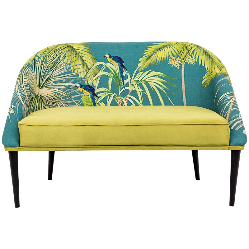 Диван Sofa Jungle Andaman fond Ping Желтый Зеленый Диван Sofa Jungle Andaman fond Ping Желтый Зеленый в Брянске | Loft Concept