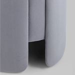 Пуф Alice Poof Grey Серый велюр варинант исполнения - 3 | Loft Concept в Брянске