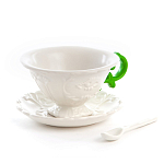 Чайная пара Seletti I-Tea Green варинант исполнения - 1 | Loft Concept в Брянске