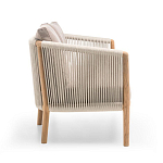 Дизайнерский уличный диван из массива дерева BOBOLI Sofa варинант исполнения - 4 | Loft Concept в Брянске