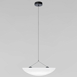 Подвесной светильник с белым тканевым плафоном в форме облака Crystal Cloud Junction варинант исполнения - 4 | Loft Concept в Брянске