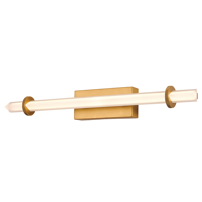 Бра светодиодное Trumpet Tube Brass 56 Латунь Белый Бра светодиодное Trumpet Tube Brass 56 Латунь Белый в Брянске | Loft Concept