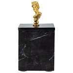 Мраморная шкатулка с бюстом из металла KELLY WEARSTLER варинант исполнения - 3 | Loft Concept в Брянске