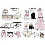 Megan Hess Paris: Through a Fashion Eye варинант исполнения - 3 | Loft Concept в Брянске