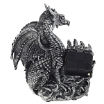 Часы в виде дракона Silver Dragon Clock варинант исполнения - 3 | Loft Concept в Брянске