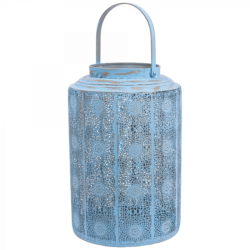 Подсвечник Bucket of Provence II Серо-голубой Подсвечник Bucket of Provence II Серо-голубой в Брянске | Loft Concept