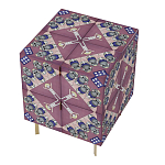 Тумба Short Ufo Purple варинант исполнения - 2 | Loft Concept в Брянске