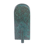 Часы погон ВС подарочные настольные из натурального камня Змеевик Military Clock варинант исполнения - 6 | Loft Concept в Брянске