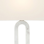 Настольная лампа на арочном корпусе с прямоугольным абажуром One Piece Support варинант исполнения - 1 | Loft Concept в Брянске