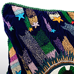 Декоративная подушка с вышивкой стиль Gucci Eye Cushion варинант исполнения - 2 | Loft Concept в Брянске