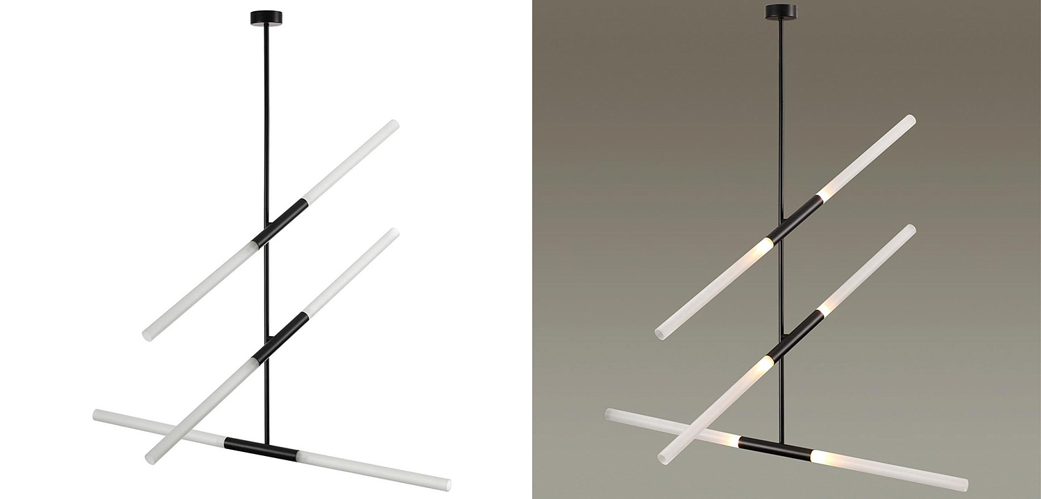 Светильник Black Delta Light 6 lamp Светильник Black Delta Light 6 lamp - Loft-Concept в Брянске