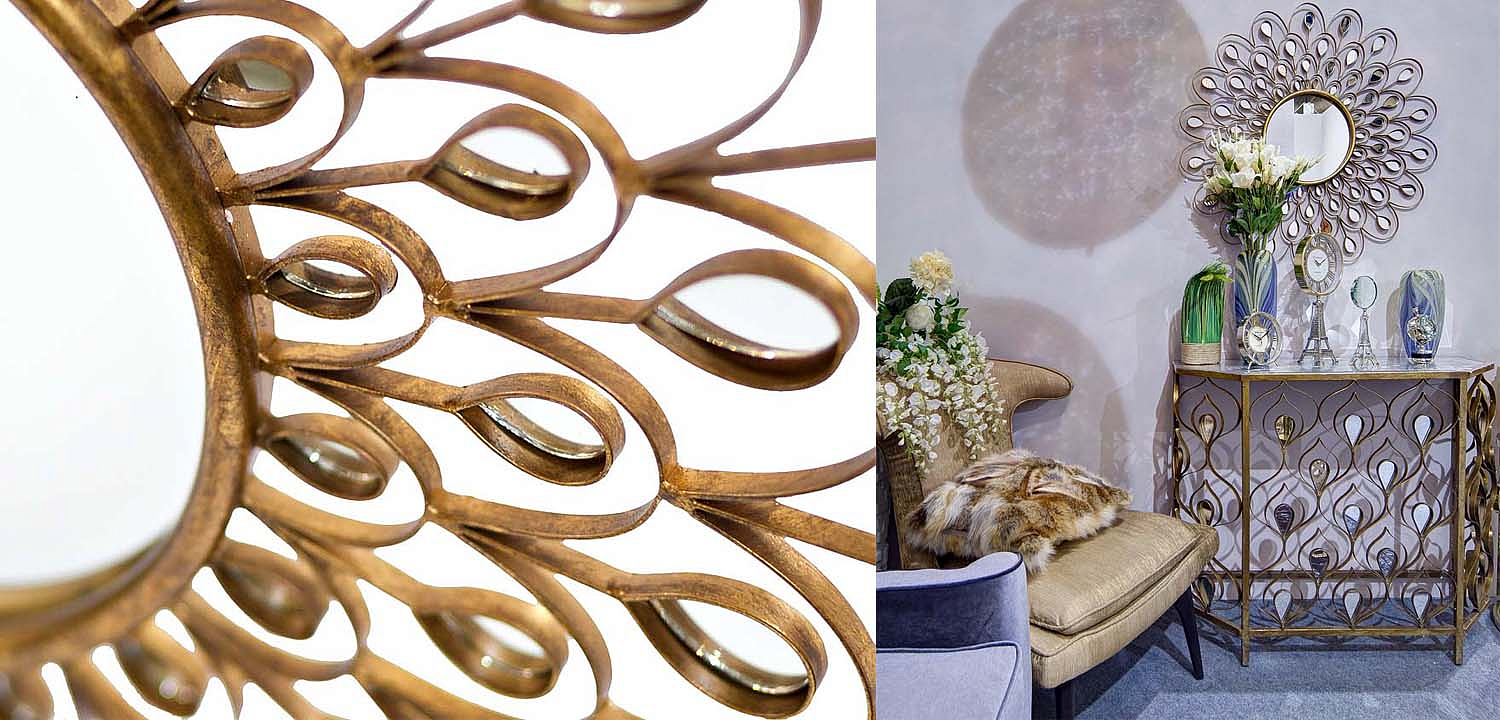 Зеркало Mirror Peacock Feathers Зеркало Mirror Peacock Feathers - Loft-Concept в Брянске