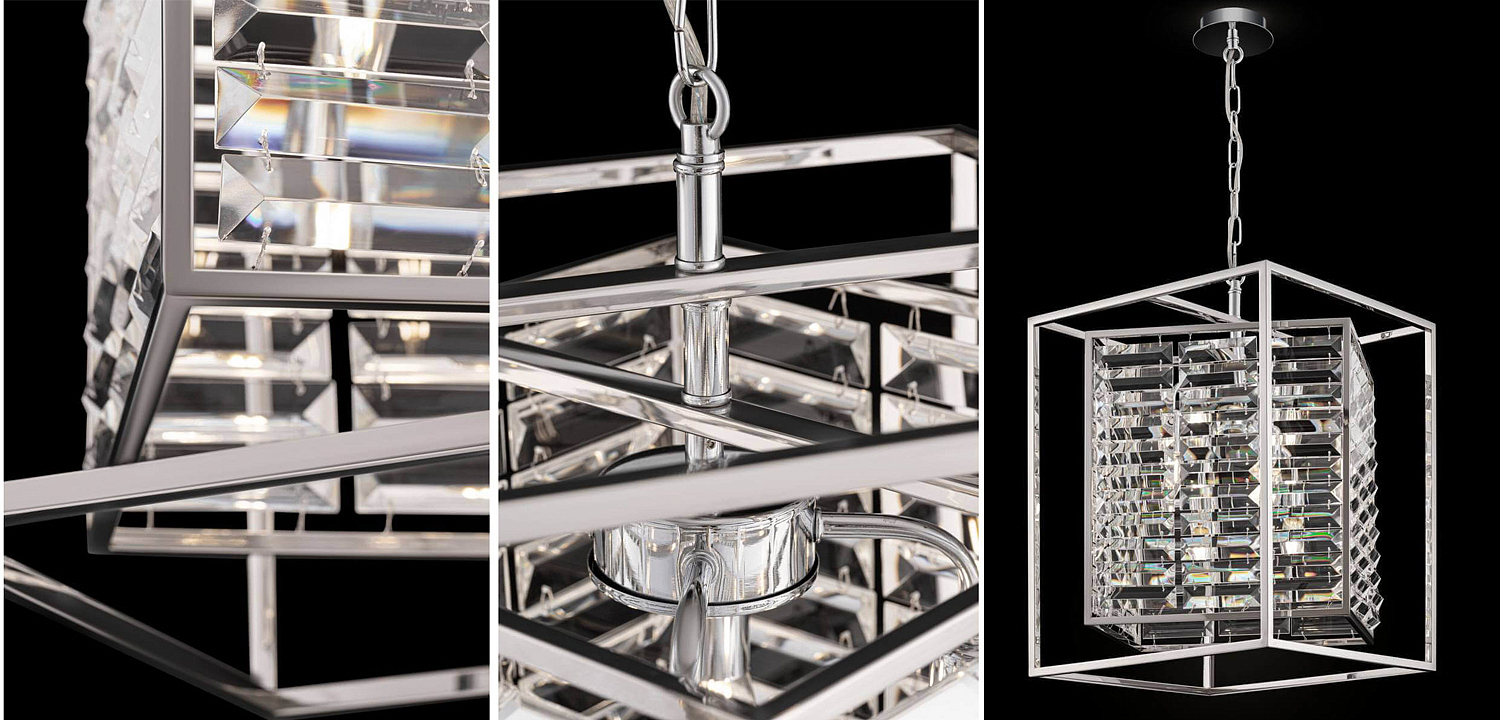 Люстра Algernon Light Chandelier chrome Люстра Algernon Light Chandelier chrome - Loft-Concept в Брянске