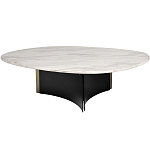 Стол журнальный овальный с контрастным основанием Subsequence варинант исполнения - 1 | Loft Concept в Брянске