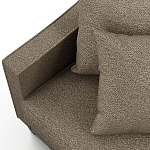 Мебельная ткань Шенилл коричневый цвет 138 см T4-21 варинант исполнения - 6 | Loft Concept в Брянске