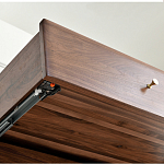 Стол рабочий округлой формы с 3-мя ящиками  Working Moonnut Table варинант исполнения - 4 | Loft Concept в Брянске