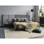 Кровать с большим мягким изголовьем Unity Grey Bed варинант исполнения - 4 | Loft Concept в Брянске