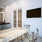 Гипсовая 3D Панель E-01 варинант исполнения - 1 | Loft Concept в Брянске