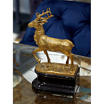 Держатель для книг в виде оленя из фарфора и бронзы Eden Garden porcelain and bronze варинант исполнения - 2 | Loft Concept в Брянске