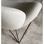 Дизайнерский двухместный диван Gio Ponti D.157.6  - DUE FOGLIE Sofa варинант исполнения - 3 | Loft Concept в Брянске