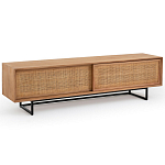 ТВ-тумба из массива тика Busto TV Stand варинант исполнения - 2 | Loft Concept в Брянске