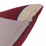 Подушка декоративная хлопковая с абстрактным принтом Elysian Flow Terra варинант исполнения - 4 | Loft Concept в Брянске