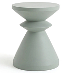 Светло-серый приставной столик из массива AMORPHOUS варинант исполнения - 1 | Loft Concept в Брянске