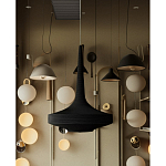 Подвесной вязаный черный светильник «Лампа Марракеша» варинант исполнения - 3 | Loft Concept в Брянске