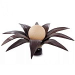 Настольная лампа черная INDONESIAN LAMPS варинант исполнения - 1 | Loft Concept в Брянске