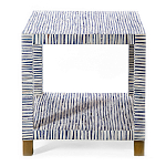 Тумба Прикроватная Snartoon Bone Inlay Bedside Cabinet варинант исполнения - 3 | Loft Concept в Брянске