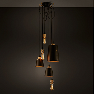 Светильник Loft Trew Hooked Mono Pendant Mix