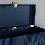 Большой дизайнерский Сундук Elsa Dreams Blue варинант исполнения - 3 | Loft Concept в Брянске