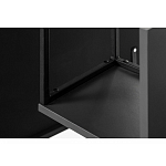 Полка навесная открытая цвета графит Strict Lines  варинант исполнения - 7 | Loft Concept в Брянске