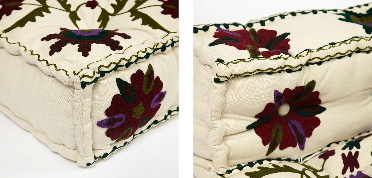 Модуль мягкий со спинкой Indian Meditation Pillow - Loft-Concept в Брянске