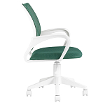 Офисное кресло с основанием из белого пластика Desk chairs Green варинант исполнения - 3 | Loft Concept в Брянске