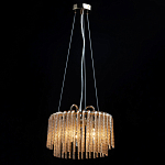 Люстра с подвесными рифлеными стеклянными трубками Nembus варинант исполнения - 3 | Loft Concept в Брянске