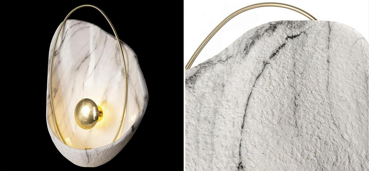 Бра Белая Жемчужина Ginger & Jagger Pearl WALL LAMP Бра Белая Жемчужина Ginger & Jagger Pearl WALL LAMP - Loft-Concept в Брянске