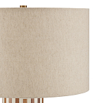 Настольная лампа с узором вдоль колоннообразного основания Brick Surface варинант исполнения - 2 | Loft Concept в Брянске