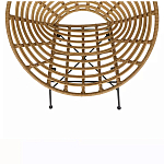 Стул круглый с ротанговым плетением Round Wicker Stool варинант исполнения - 7 | Loft Concept в Брянске
