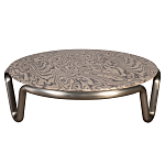 Стол журнальный круглый с узором Table Hypontic Pattern варинант исполнения - 1 | Loft Concept в Брянске