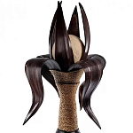 Настольная лампа черная INDONESIAN LAMPS 1 варинант исполнения - 2 | Loft Concept в Брянске