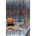 Дизайнерский ковер в виде звезды Poltronova Tappeto Stella Grey Navy Blue Rug варинант исполнения - 4 | Loft Concept в Брянске