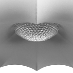 Подвесной светильник с белым фигурным абажуром и мягкими волнистыми краями Cloud Motion  варинант исполнения - 13 | Loft Concept в Брянске