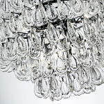 Люстра с хрустальными подвесками в виде капель Antoine Crystal Drops Chrome Chandelier 9 варинант исполнения - 4 | Loft Concept в Брянске
