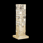 Настольная лампа прямоугольная с мозаичным хрустальным оформлением Sparks of Crystal варинант исполнения - 1 | Loft Concept в Брянске