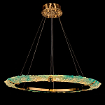 Люстра в форме кольца с цветочным декором Warm Heavenly Light варинант исполнения - 2 | Loft Concept в Брянске