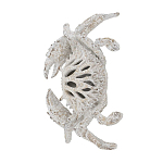 Статуэтка краб с детализированной текстурой в белом цвете Marine Accessories варинант исполнения - 1 | Loft Concept в Брянске