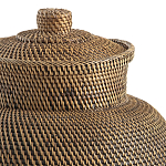 Плетеная корзина из ротанга и бамбука Wicker Vase Basket варинант исполнения - 2 | Loft Concept в Брянске